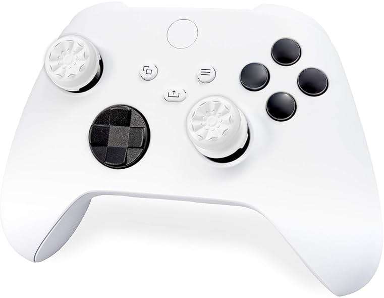 KontrolFreek FPS Freek Galaxy White for Xbox One and Xbox Series X Controller | Performance Thumbsticks | 1 High-Rise, 1 Mid-Rise | White - Image 6