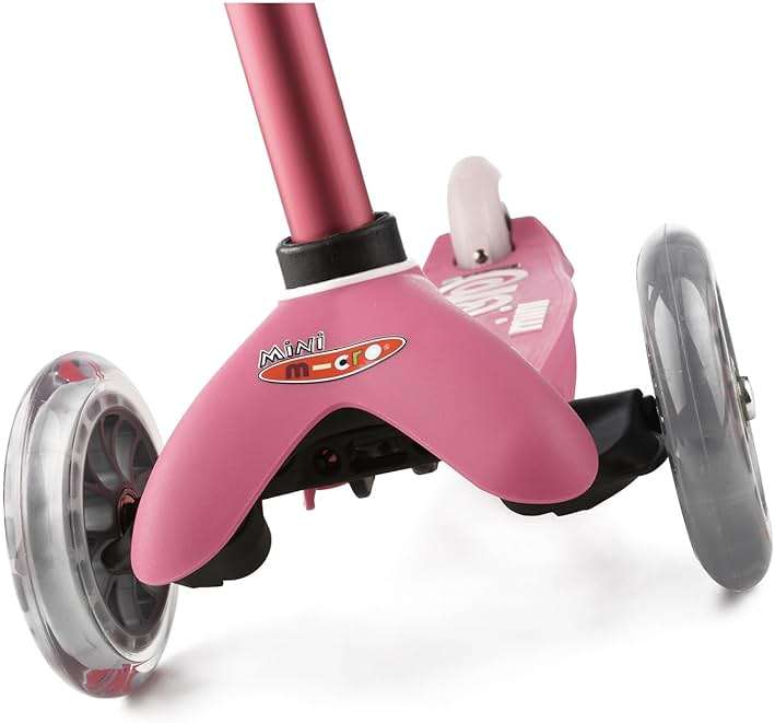Micro Kickboard | Mini Kids Scooter for Ages 2-5 | Children up to 110 lbs | 3 Wheel Lean-to-Steer Design | Adjustable T Bar | Smooth Ride PU Wheels | Swiss Design - Image 2