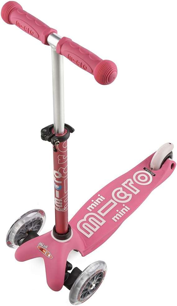 Micro Kickboard | Mini Kids Scooter for Ages 2-5 | Children up to 110 lbs | 3 Wheel Lean-to-Steer Design | Adjustable T Bar | Smooth Ride PU Wheels | Swiss Design - Image 7