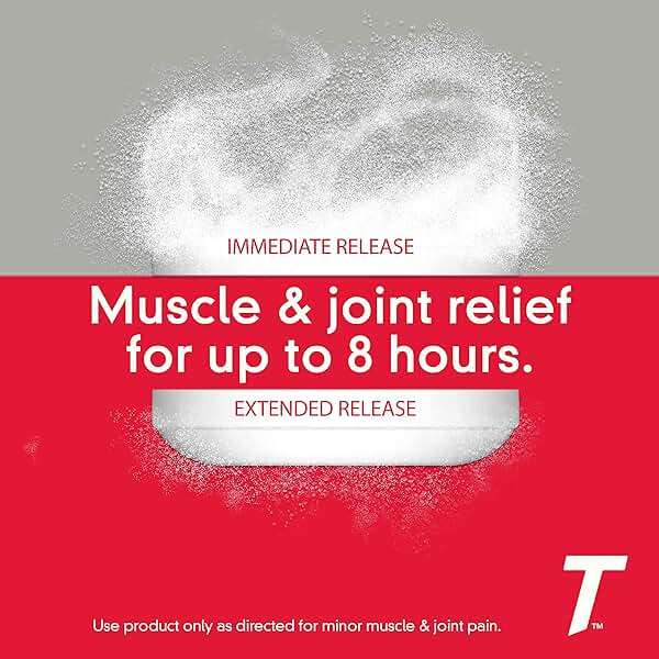 Tylenol 8 Hour Acetaminophen 650 mg Extended Release Caplets, Fast Acting Bi-Layer Design, Quick & Long Lasting Pain Relief for Muscle, Joint, Back & Arthritis Aches, Fever Reducer, 100 Count - Image 3