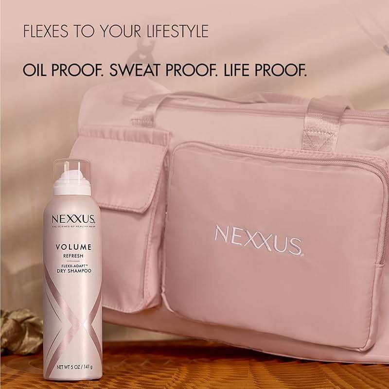 Nexxus Styling Refreshing for Hair Volume Volume Refresh Dry Shampoo Powered by FLEXX-ADAPT™ Technology and Infused with a Protein Complex 5 oz - Image 7