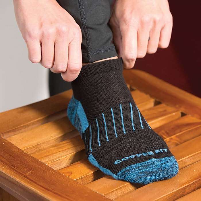 Copper Fit Ankle Length Sport Socks - Image 4