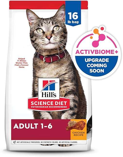 Hill's Science Diet Adult 1-6 Dry Cat Food, Chicken, 16 lb. Bag - Image 13