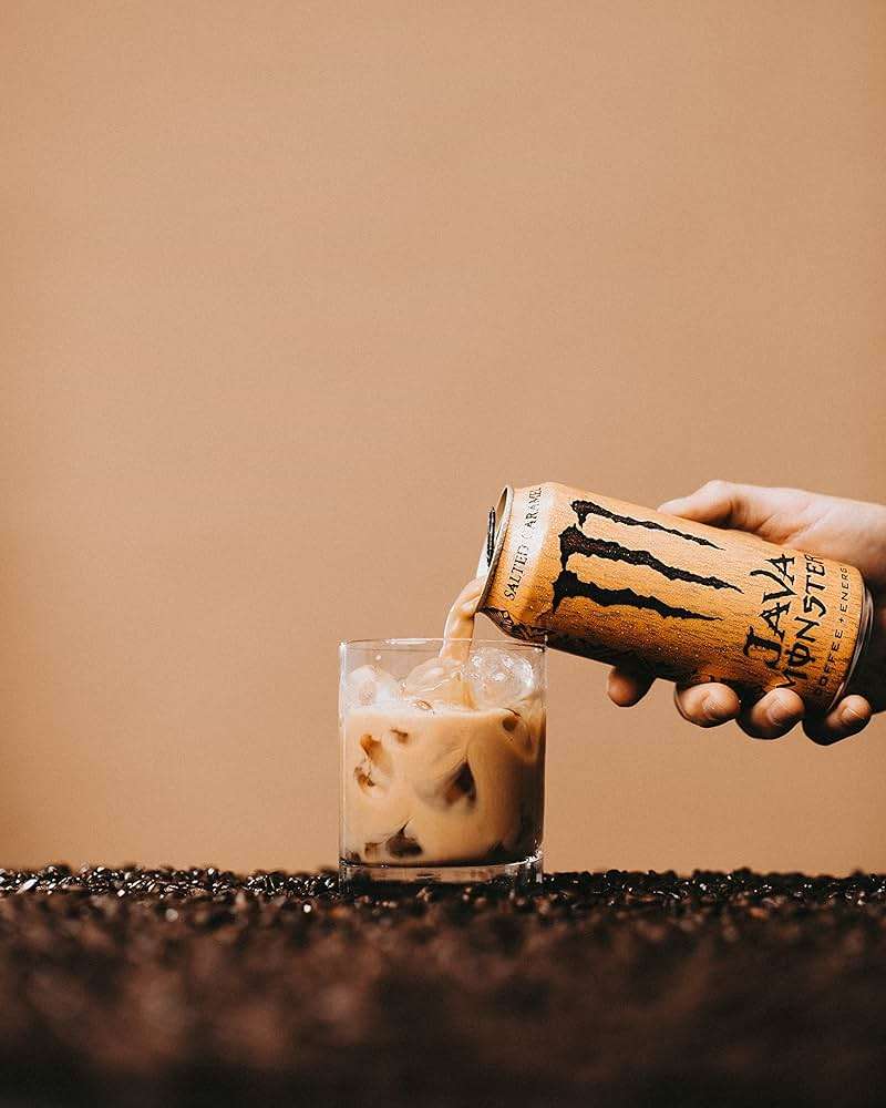 Monster Energy Java Monster Salted Caramel, Coffee + Energy Drink, 15 Fl Oz | Pack of 12 - Image 4