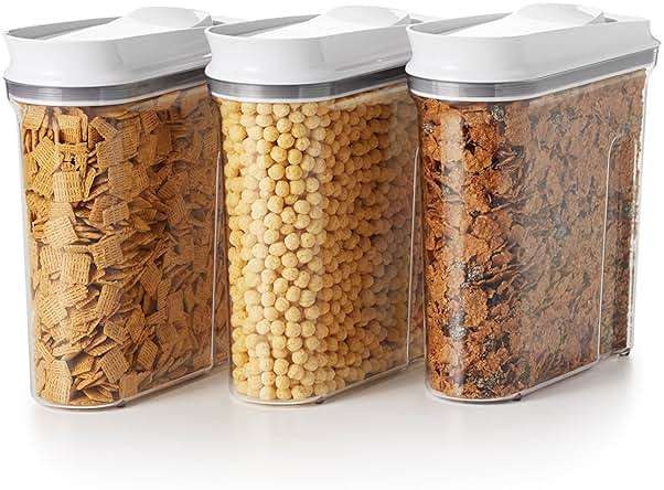 OXO Good Grips 3-Piece POP Cereal Dispenser Set - Image 1