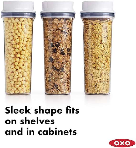 OXO Good Grips 3-Piece POP Cereal Dispenser Set - Image 5