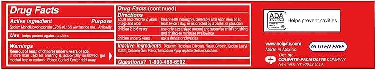 Colgate Cavity Protection Toothpaste with Fluoride - 4 Ounce (Pack of 6) - Image 3