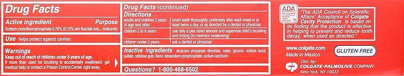 Colgate Cavity Protection Toothpaste with Fluoride - 4 Ounce (Pack of 6) - Image 7