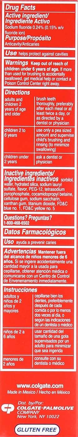 Colgate Triple Action Toothpaste, Mint - 4 ounce (Pack of 6) - Image 8
