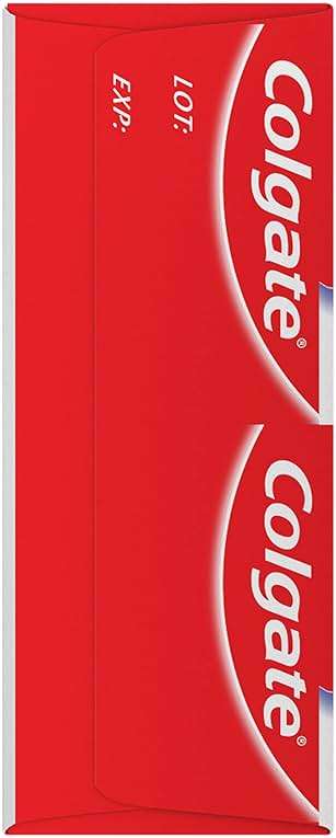 Colgate Baking Soda & Peroxide Toothpaste - Whitens Teeth, Fights Cavities & Removes Stains, Brisk Mint, 6 Ounce (Pack of 2) - Image 5