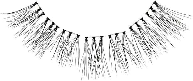 Kiss Looks So Natural Trio Cluster Lashes, 30 Short & Medium Lengths, Trim to Fit, 12mm, Easier to Apply than Individual Clusters, Lightweight, Tapered End Technology, Reusable with Proper Care | Trim to Fit, Easier to Apply than Individual Clusters, Lightweight, Tapered End Technology, Reusable with Proper Care - Image 6