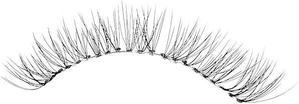 Kiss Looks So Natural Trio Cluster Lashes, 30 Short & Medium Lengths, Trim to Fit, 12mm, Easier to Apply than Individual Clusters, Lightweight, Tapered End Technology, Reusable with Proper Care | Trim to Fit, Easier to Apply than Individual Clusters, Lightweight, Tapered End Technology, Reusable with Proper Care - Image 7