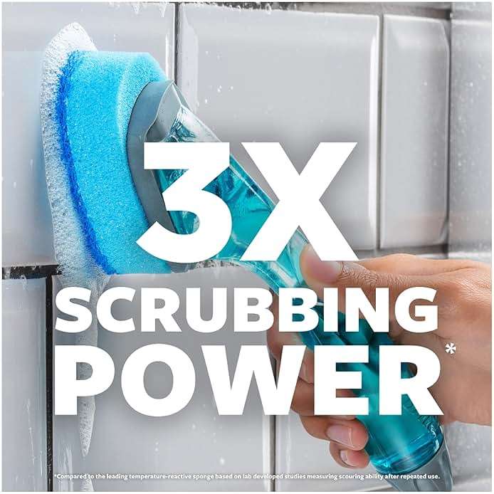 Scotch-Brite Zero Scratch Dishwand, Dishwasher-Safe Scrub Wand with Built-in Scraper, Gentle Scrubbing Power, Stands Upright, 1 Pack - Image 5