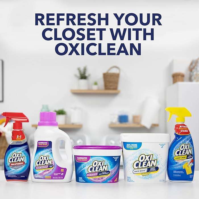 OxiClean Odor Blasters Versatile Odor and Laundry Stain Remover Powder, 5 lb - Image 9