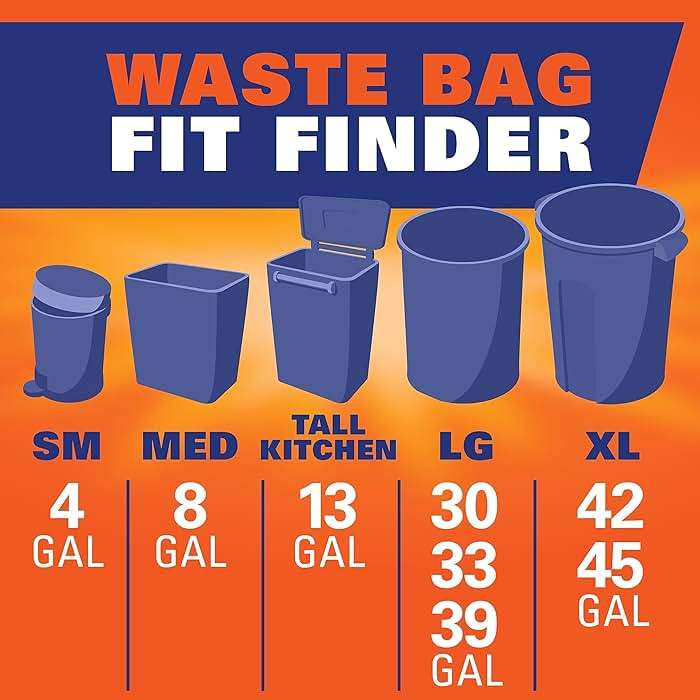 Hefty Ultra Strong 13 Gallon Trash Bags, Tall Kitchen, Drawstring Closure, Odor Control, White, Lavender, Sweet Vanilla, 80 Count - Image 9
