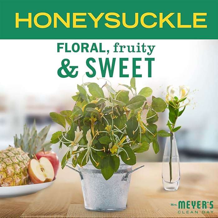MRS. MEYER'S CLEAN DAY Laundry Detergent, Honeysuckle, 64 Fluid Ounce - Image 3