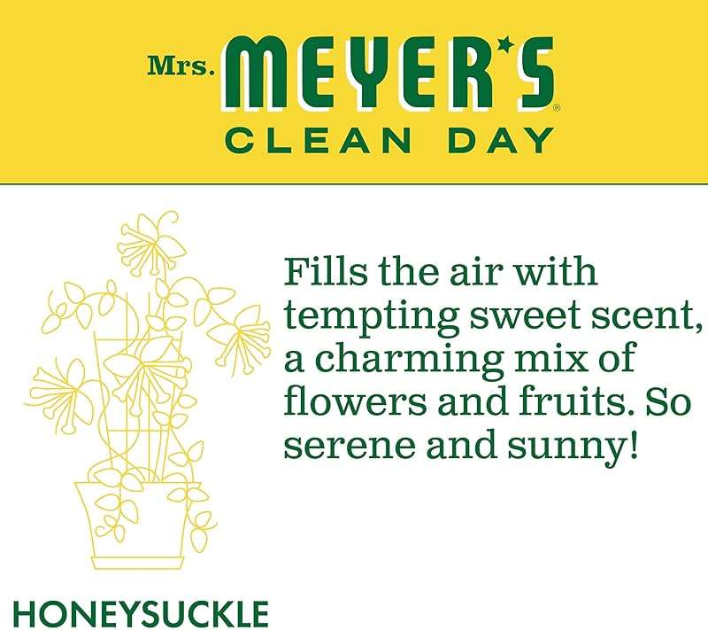 MRS. MEYER'S CLEAN DAY Laundry Detergent, Honeysuckle, 64 Fluid Ounce - Image 5