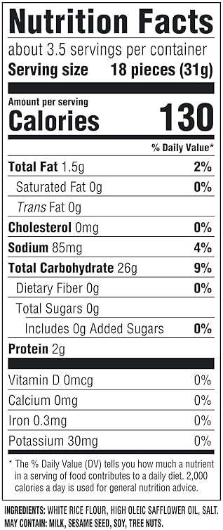 Good Thins, Simply Salt Rice Snacks Crackers, Snack Crackers, 3.5 Ounce - Image 2
