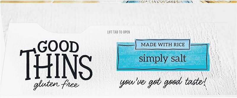 Good Thins, Simply Salt Rice Snacks Crackers, Snack Crackers, 3.5 Ounce - Image 15