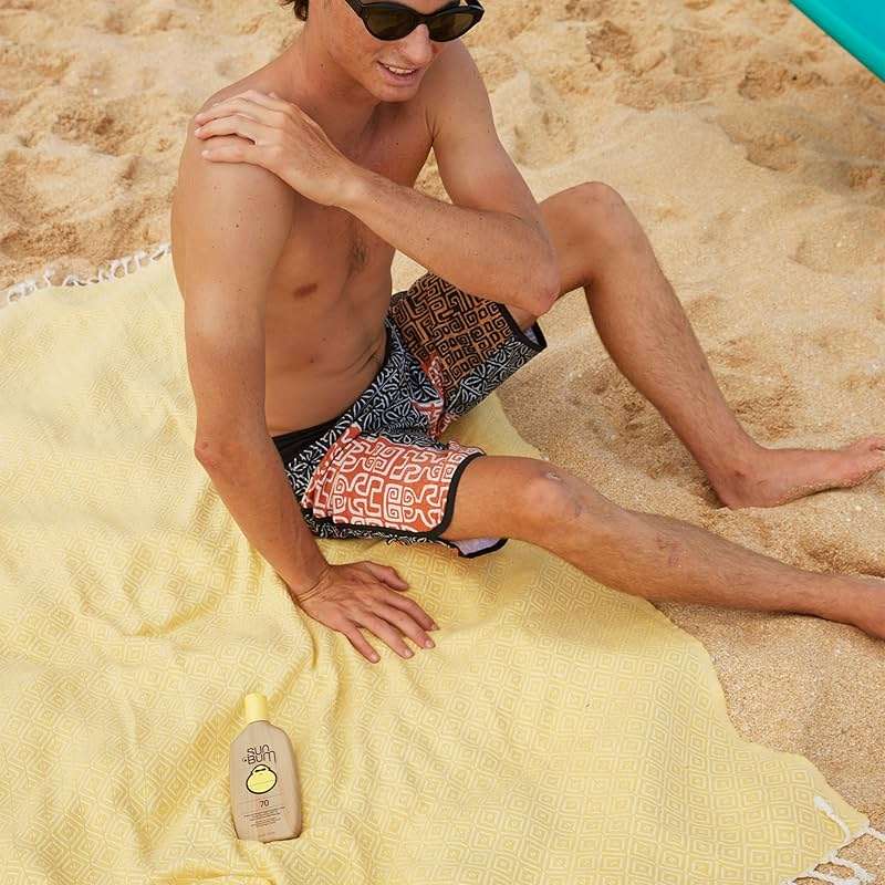 Sun Bum Original SPF 70 Sunscreen Lotion | Vegan and Reef Friendly (Octinoxate & Oxybenzone Free) Broad Spectrum Moisturizing UVA/UVB Sunscreen with Vitamin E | 8 oz (Pack of 2) - Image 4