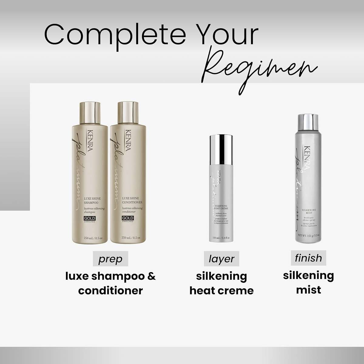 Kenra Professional Platinum Silkening Mist | Brilliant Shine Spray | Smooths Flyaways, Detangles and Tames Frizz | Humidity Protection | All Hair Types - Image 6