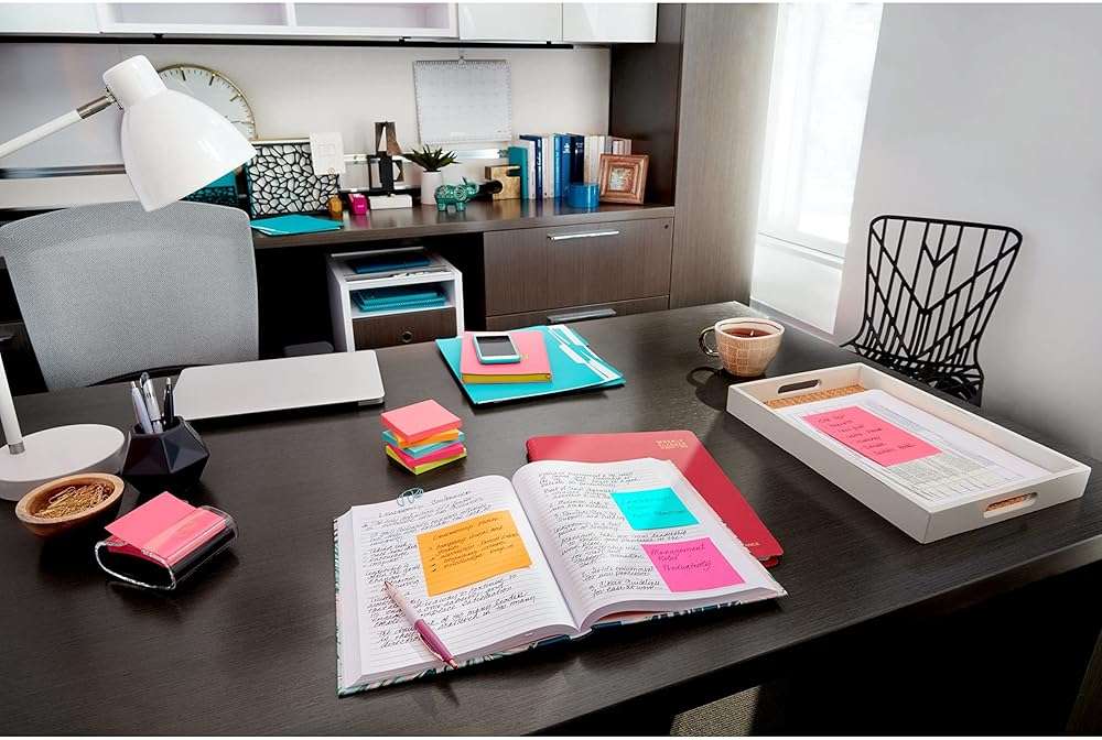 Post-it Notes, 3 in x 3 in., 18 Sticky Notes Pads, 100 Sheets per Pad, Poptimistic Collection, School Supplies and Oﬃce Products, The Original Post-it Note - Image 17