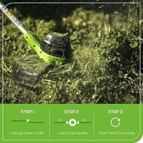Greenworks 40V Lawn Care Combo Kit, Trimmer & Blower for Edging & Leaf Cleanup, 2.0Ah Battery & Charger (Gas-Free Yard Duo) - Image 8