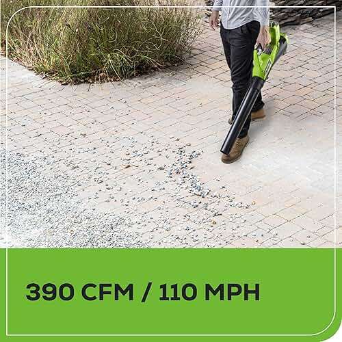 Greenworks 40V Lawn Care Combo Kit, Trimmer & Blower for Edging & Leaf Cleanup, 2.0Ah Battery & Charger (Gas-Free Yard Duo) - Image 9