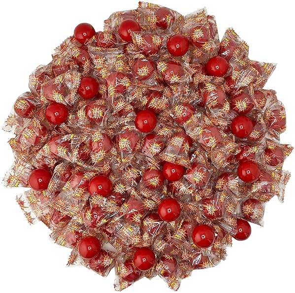 FirstChoiceCandy Red Hot Cinnamon Atomic Fireball Candy (1 Pound) - Image 1