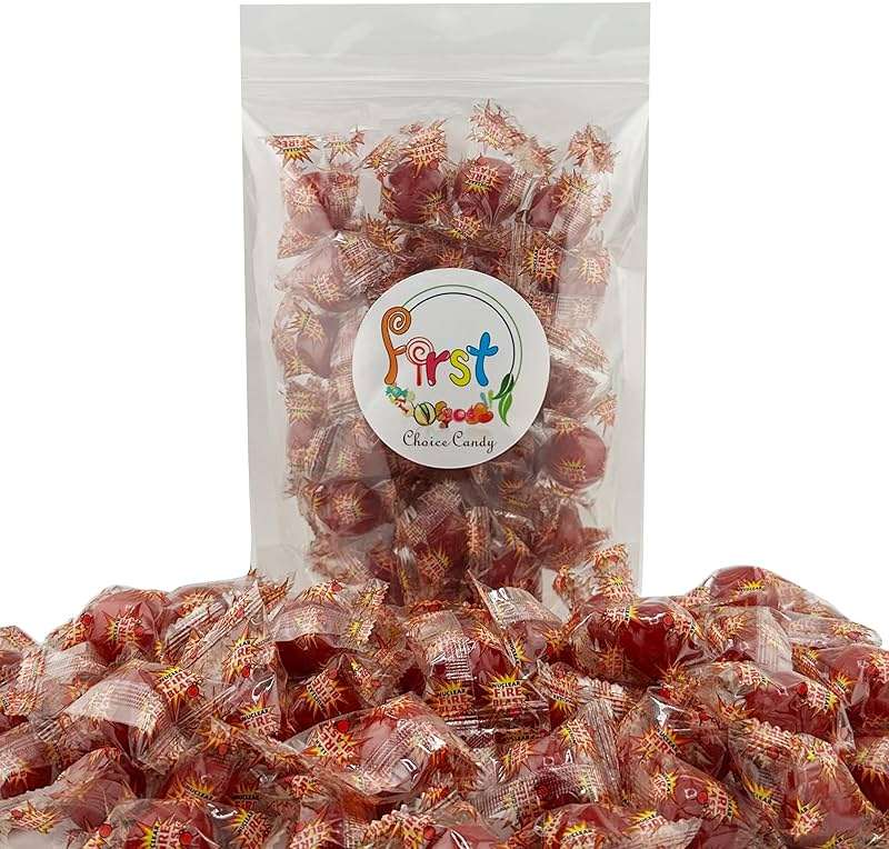 FirstChoiceCandy Red Hot Cinnamon Atomic Fireball Candy (1 Pound) - Image 2