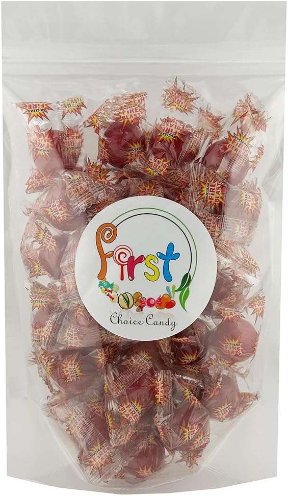 FirstChoiceCandy Red Hot Cinnamon Atomic Fireball Candy (1 Pound) - Image 3