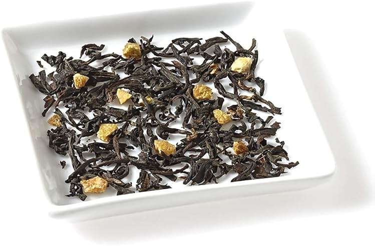 Golden Moon Tea Organic Tippy Earl Grey Black Tea - Real Bergamot Peels & Extract - Loose Leaf, Non-GMO - 1 Pound (192 Servings) - Image 2