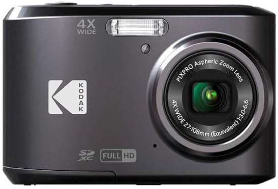 Kodak PIXPRO Friendly Zoom FZ43-BK 16MP Digital Camera with 4X Optical Zoom and 2.7" LCD Screen (Black) - Image 2