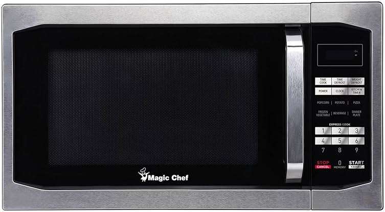 1.6 cu. ft. Countertop Microwave with Stainless Door - Image 1