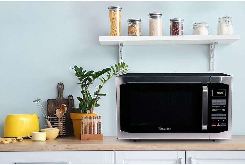 1.6 cu. ft. Countertop Microwave with Stainless Door - Image 2