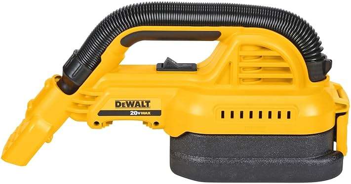 DEWALT 20V MAX Hand Vacuum, Cordless, for Wet or Dry Surfaces, 1/2-Gallon Tank, Washable Filter, Portable, Bare Tool Only (DCV517B) - Image 2