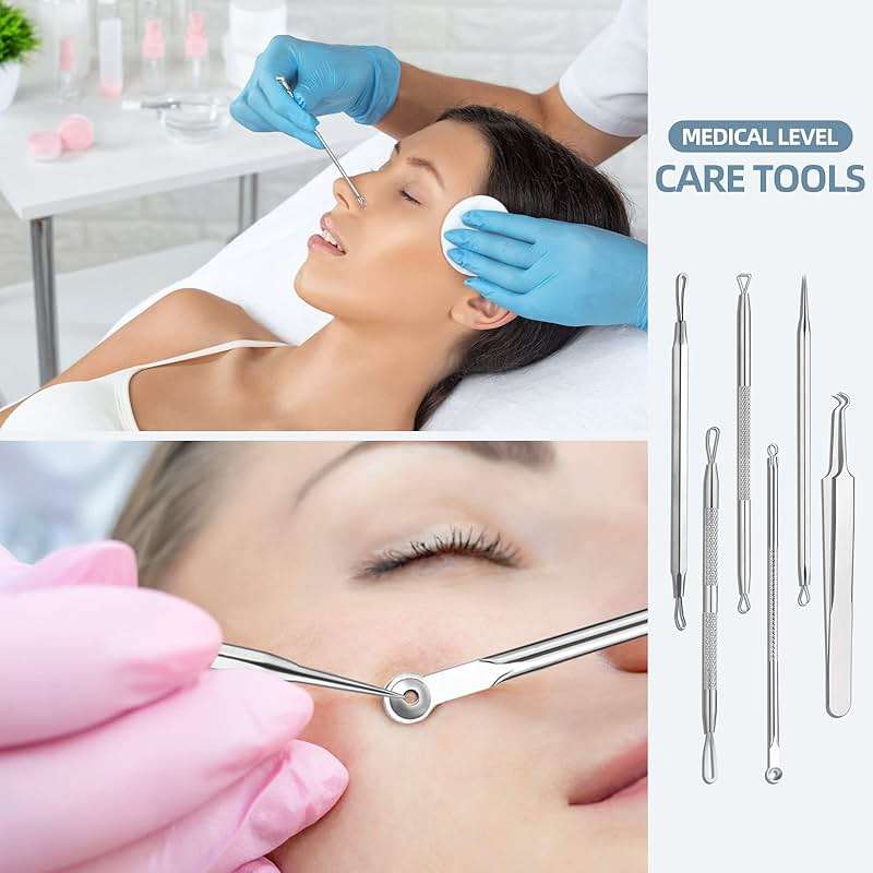 JPNK Blackhead Remover Comedone Extractor Acne Removal Kit.. - Image 5