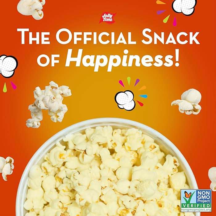 Jolly Time Healthy Pop Microwave Popcorn, 1.2oz Personal Bag, 10 Bags Per Carton (Healthy Pop 100's - Butter & Sea Salt,1.2 Ounce (Pack of 30)) - Image 7