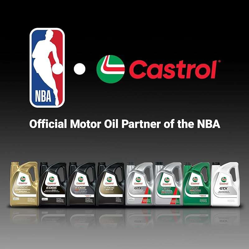 Castrol EDGE High Mileage 5W-30 Advanced Full Synthetic Motor Oil, 5 Quarts - Image 2