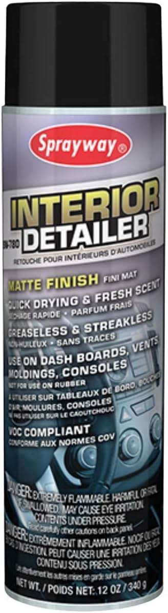 Sprayway SW780 Interior Detailer, 12 oz - Image 1