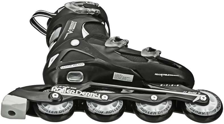 Roller Derby V-Tech 500 Adjustable Performance Inline Skates for Men, Women, Kids, Teens - Image 11