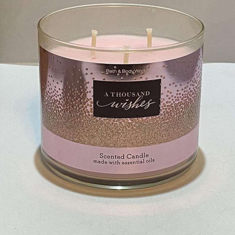 Bath and Body Works A THOUSAND WISHES 3-Wick Candle 14.5 Ounce - Image 2