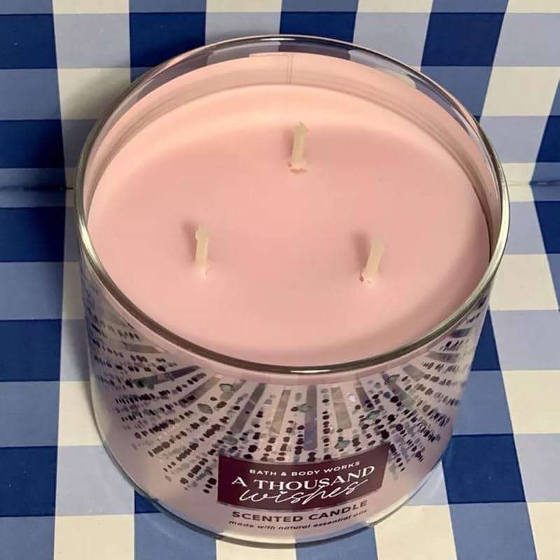 Bath and Body Works A THOUSAND WISHES 3-Wick Candle 14.5 Ounce - Image 5