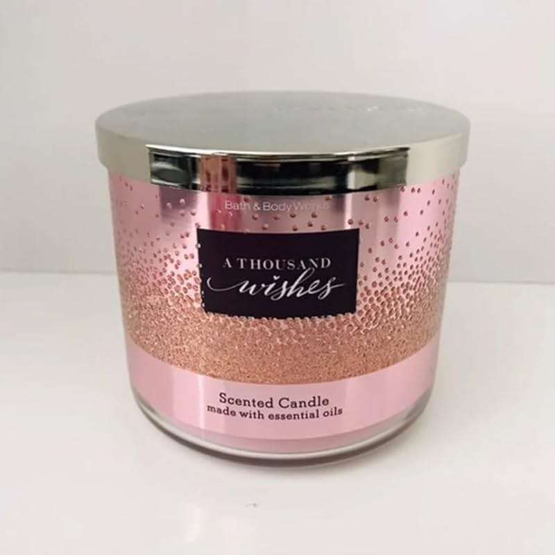 Bath and Body Works A THOUSAND WISHES 3-Wick Candle 14.5 Ounce - Image 6