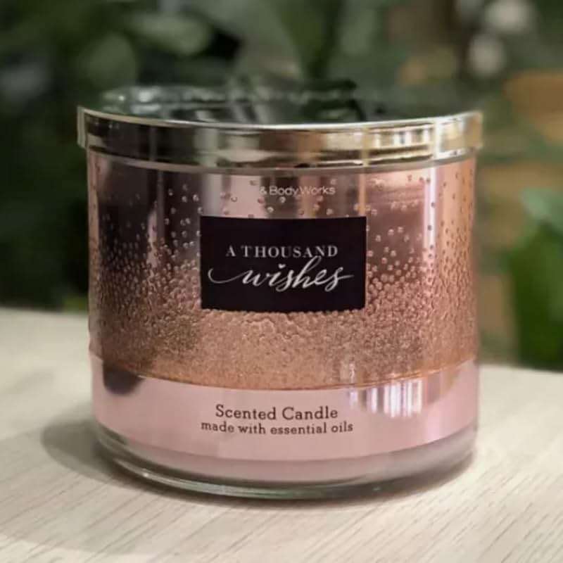 Bath and Body Works A THOUSAND WISHES 3-Wick Candle 14.5 Ounce - Image 7