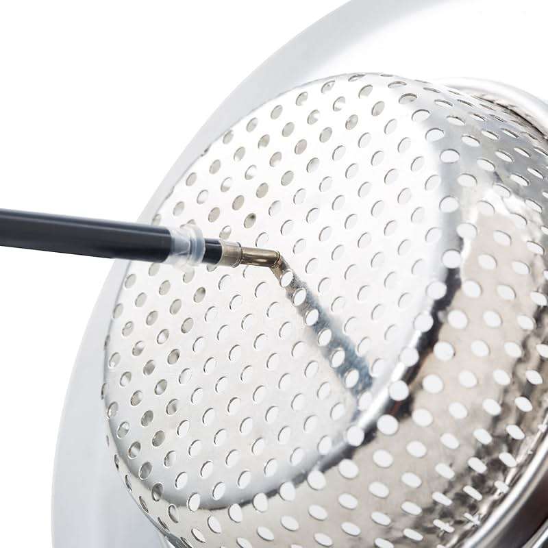 Fengbao 2PCS Kitchen Sink Strainer - Stainless Steel, Large Wide Rim 4.5" Diameter - Image 5