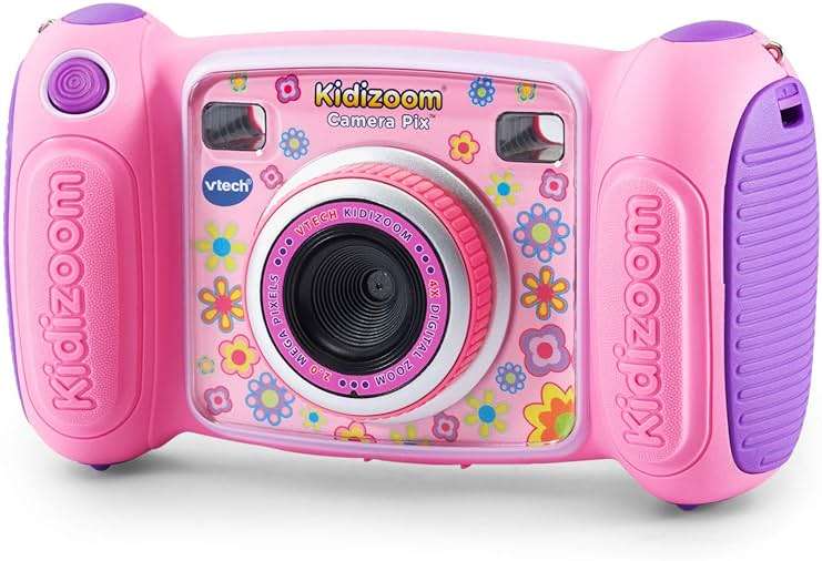 VTech KidiZoom Camera Pix, Pink - Image 3