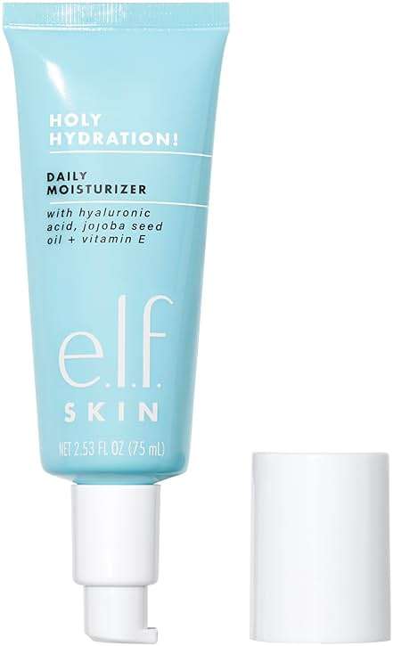 e.l.f. SKIN Holy Hydration! Daily Hydration Moisturizer, Lightweight Face Cream, Hydrating with Aloe & Jojoba, Smooths & Softens Skin, All Skin Types - Image 2