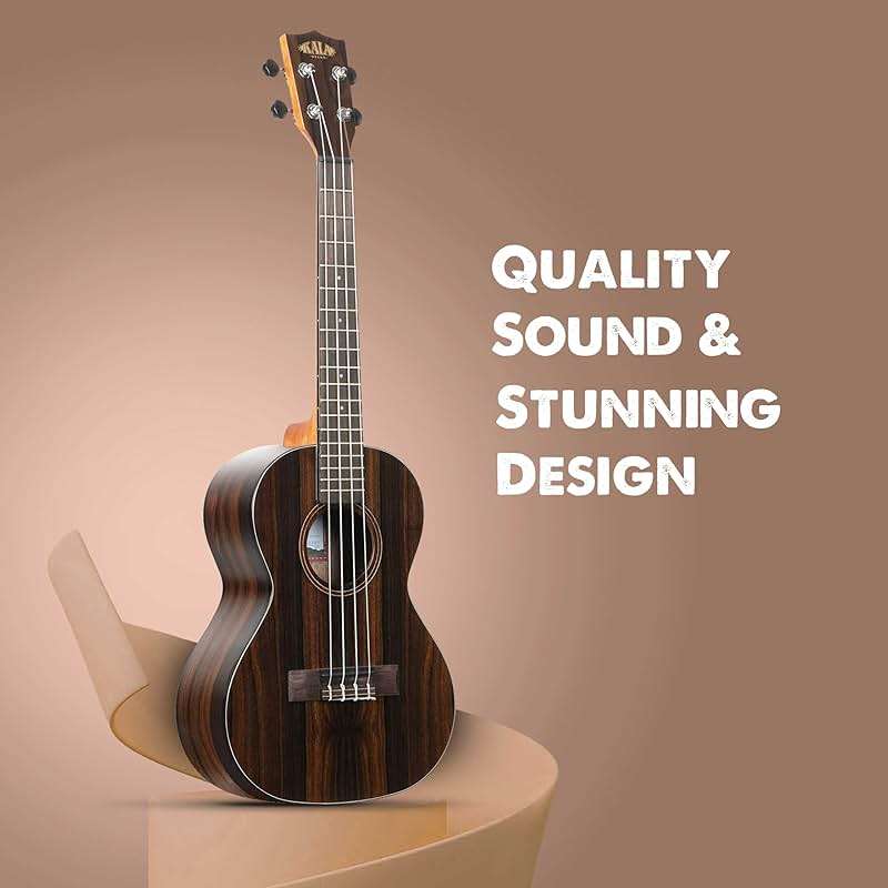 Kala Ziricote Gloss Tenor Ukulele (KA-ZCT-T) - Image 4