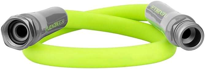 Flexzilla Garden Lead-in Hose 5/8 in. x 3 ft., Lightweight All-Weather Water Hose, Durable and Flexible, Leak-Free Connections - Image 1